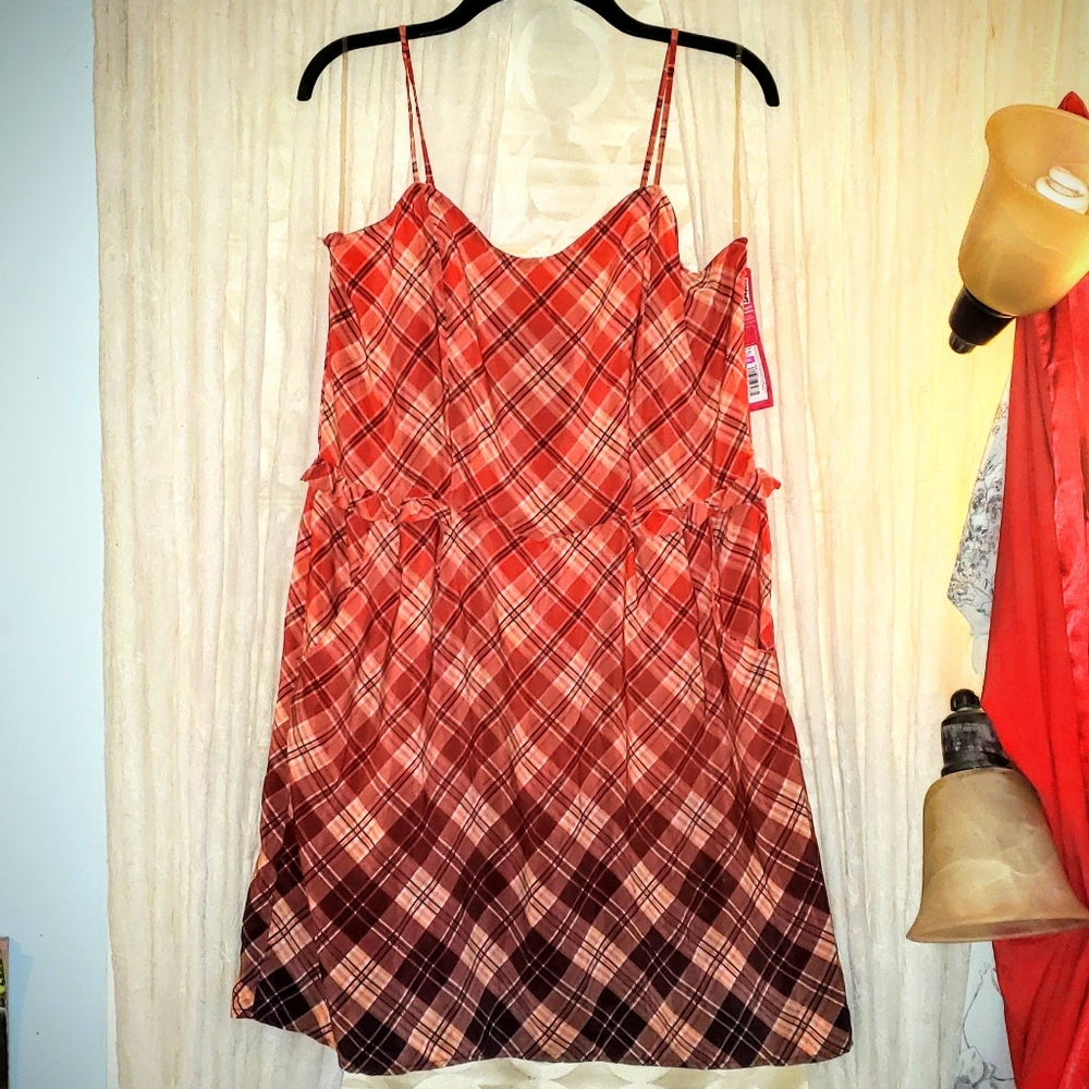 Xhilaration plaid dress